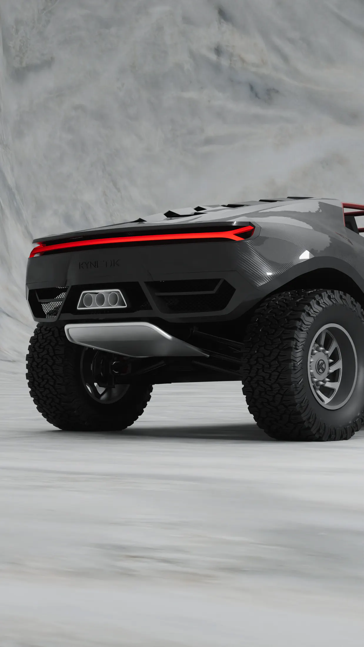 Karbon Toys Can-Am buggy, rear render